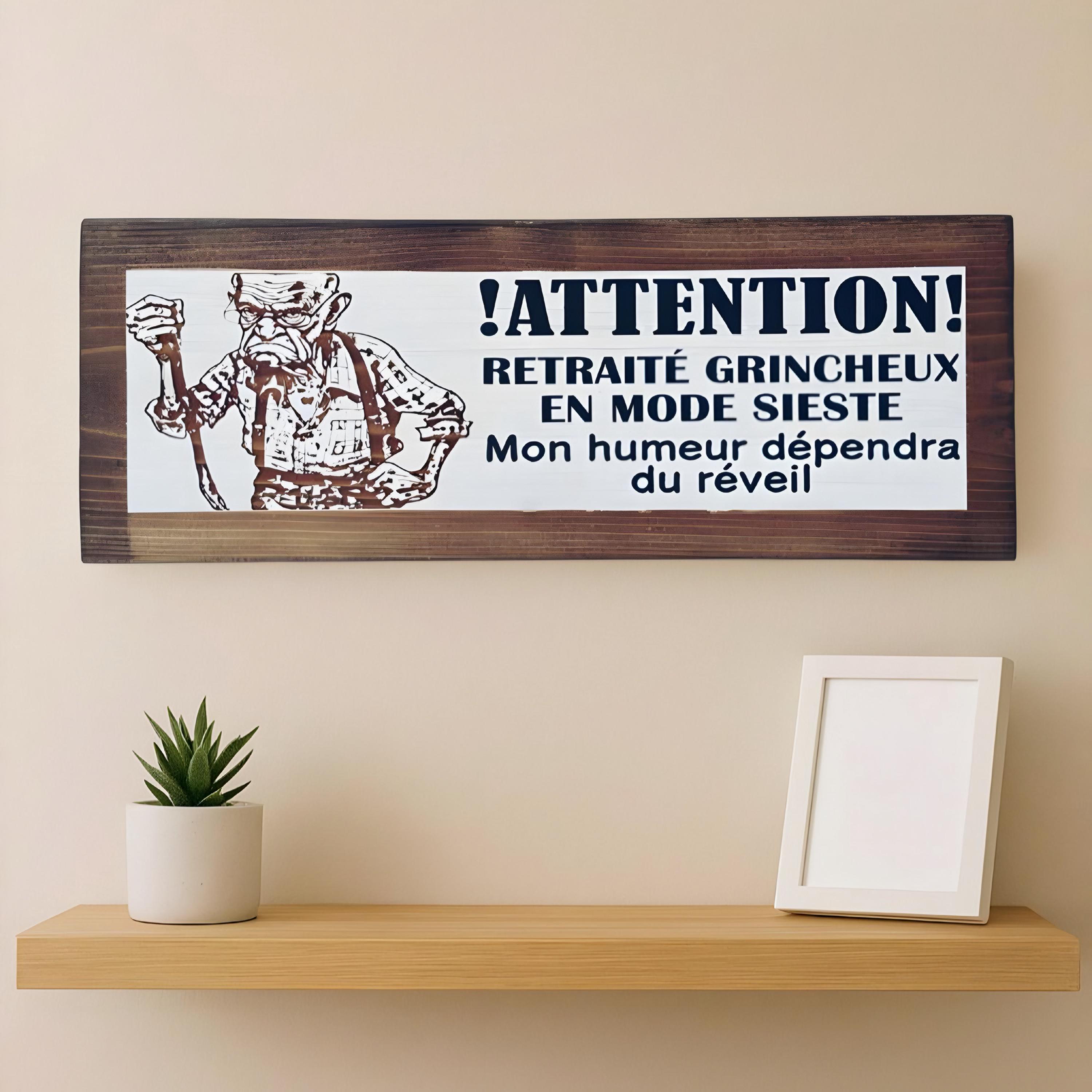 Plaque En Métal Humoristique Avec Inscription « In This Classroom We