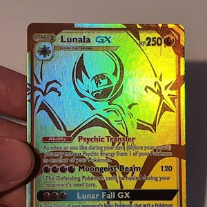 Lyla the Lunala Custom Pokemon Card - Card Armory