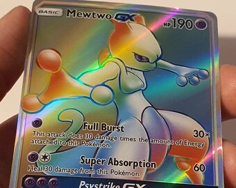 Pokemon BOX TOPPER//JUMBO Mewtwo HOLO 54//54
