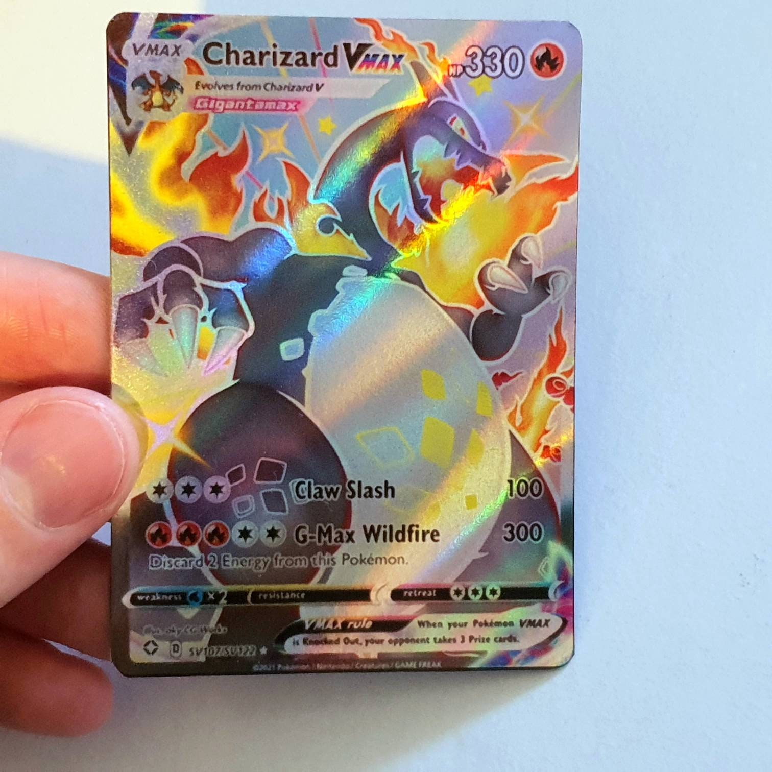 Holo Shiny Charizard Vmax Pokemon Karte Nach Mass Etsy De Holo Shiny Charizard Vmax Pokemon Karte Nach Mass Etsy De