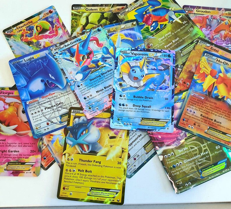 Pokemon Cards Bundle Rainbow Rare GX V Shiny Vault | Etsy