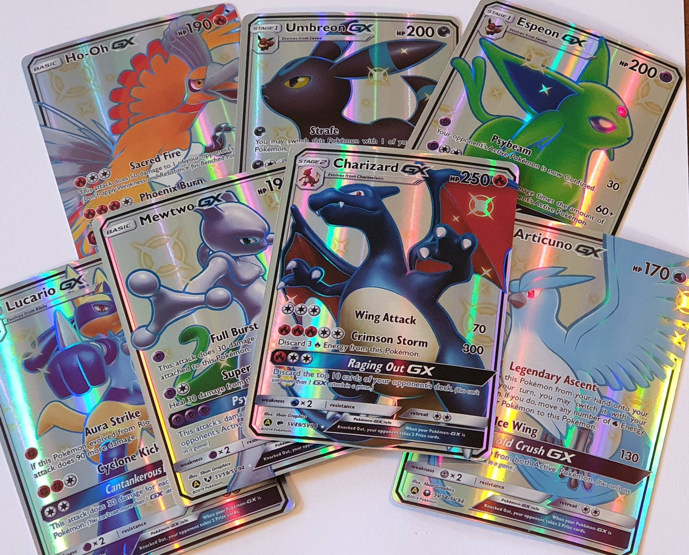 Shiny Vault Gx 1 Card Holographic Custom Made Random Etsy Shiny Vault Gx 1 Card Holographic Custom Made Random Etsy