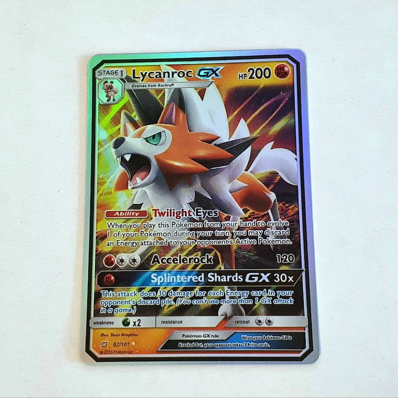lycanroc dusk gx lycanroc dusk gx