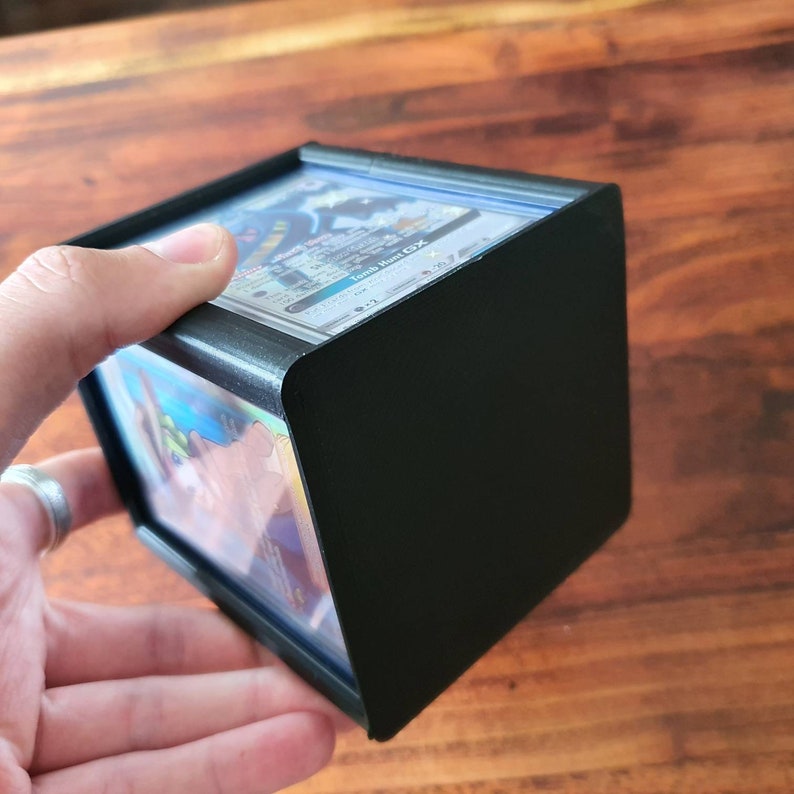 Toploader Display Holder Case Pokemon Cards Yugioh Magic Etsy