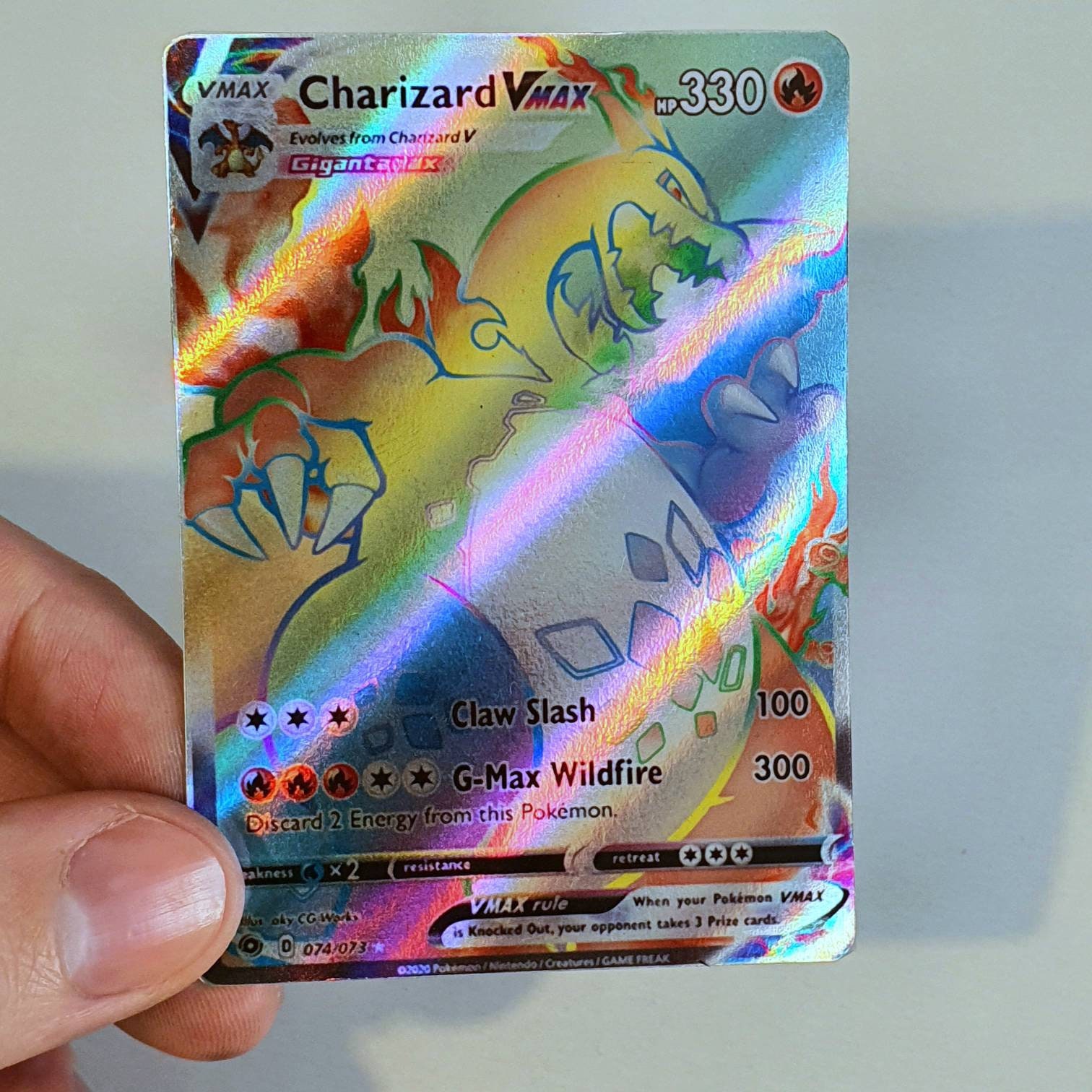 How Much Is Rainbow Charizard Vmax Worth