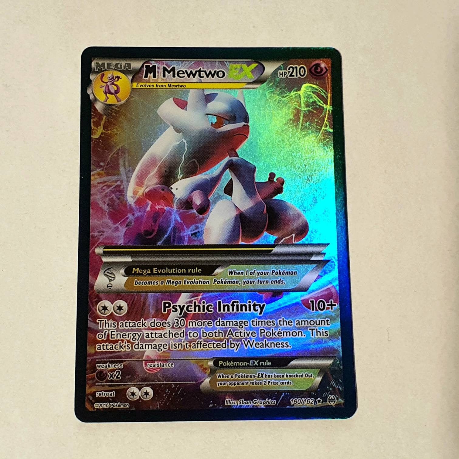 Mega Mewtwo X Pokemon Card - Printable Cards