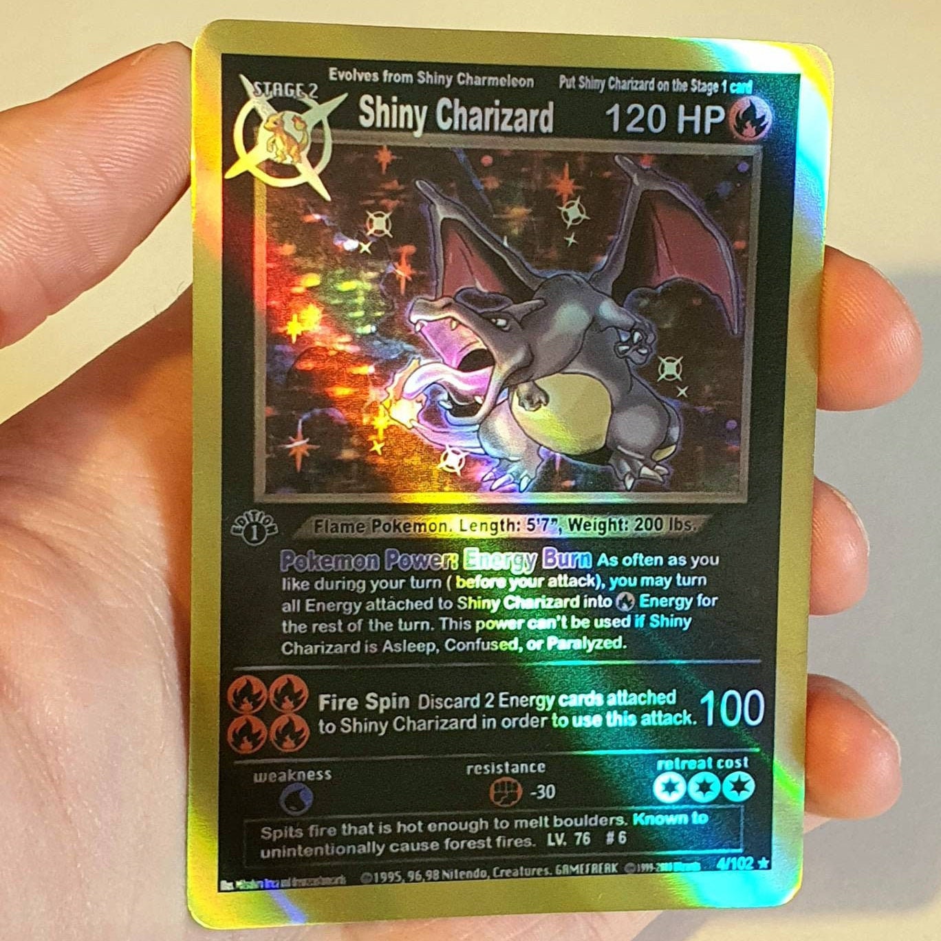 Pokemon Hd Shiny Pokemon Cards First Edition