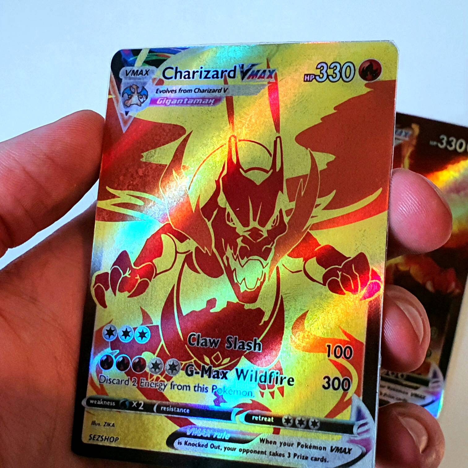 Gold Trainer Pokemon Cards