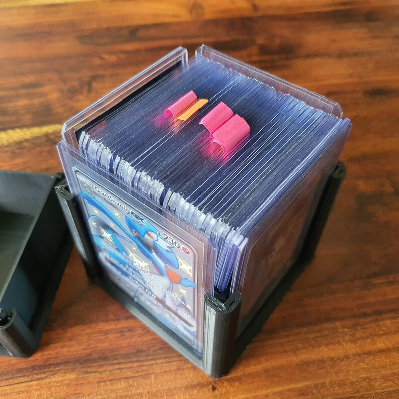 Toploader Display Holder Case Cartes Pokemon Yugioh Magic Etsy France