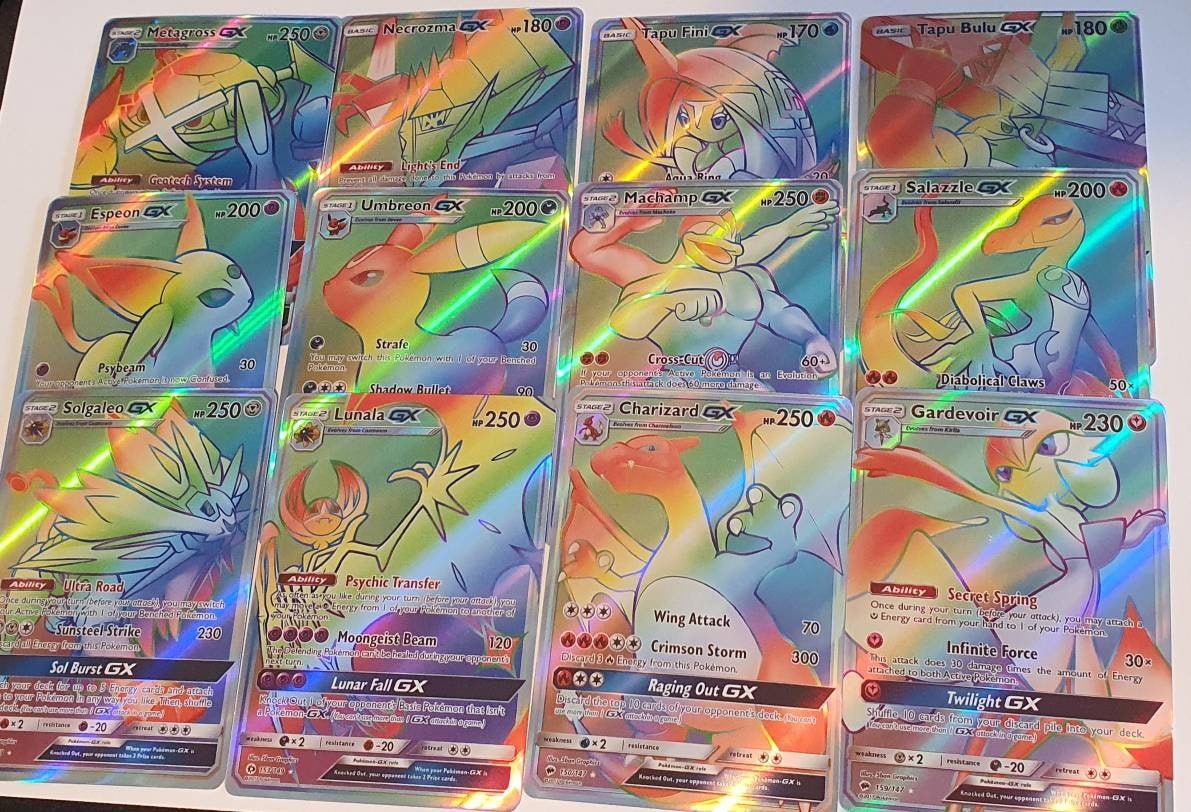 100 Pokemon Cards Shiny Rare Included New Collectible Card Games rfe.ie