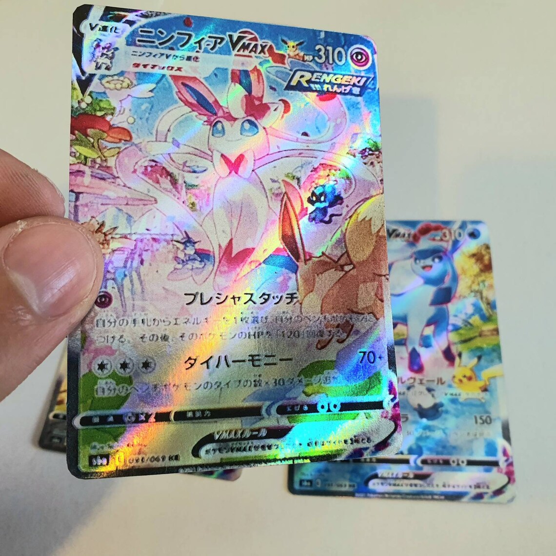 Eeveelutions V &amp; Vmax Custom Made Pokemon Karten Geheimnis