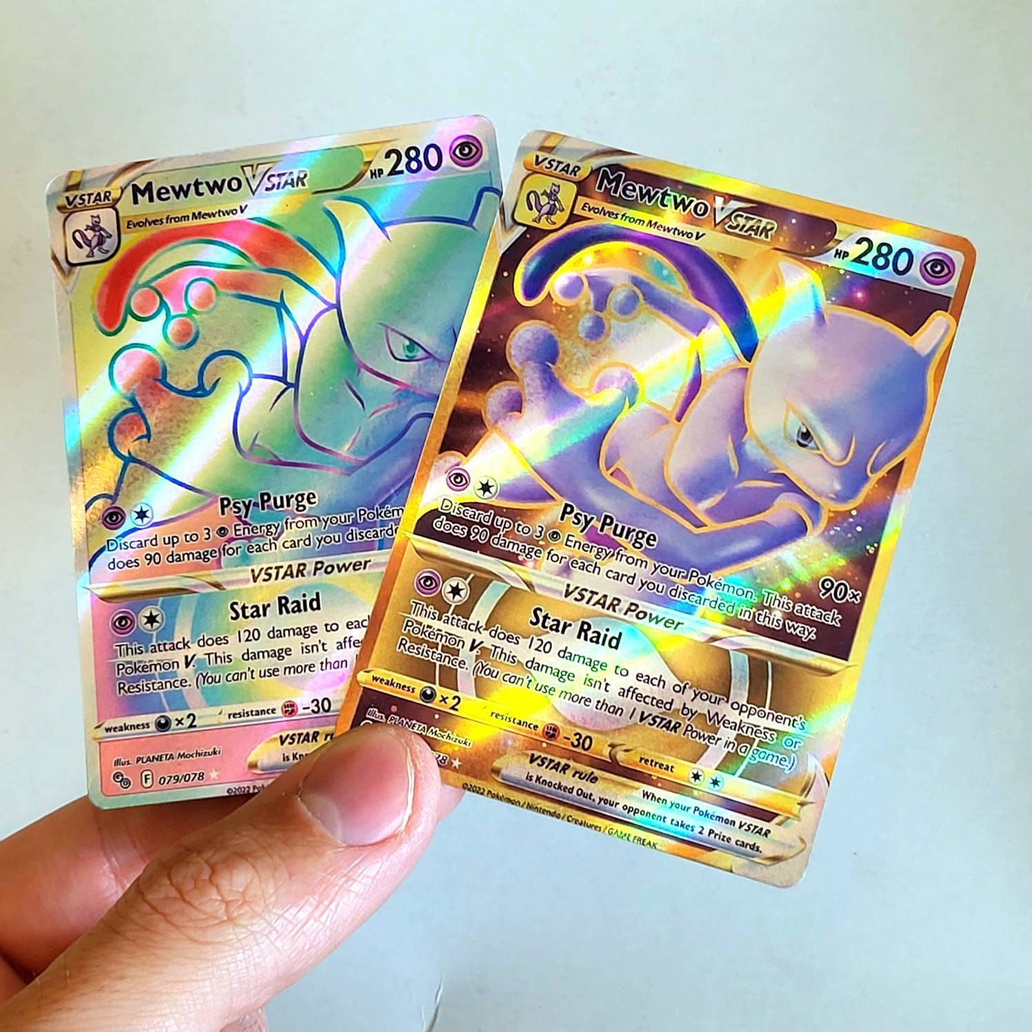 Pokemon GO 079/078 Mewtwo VSTAR (Rainbow Rare) ubicaciondepersonas.cdmx.gob.mx
