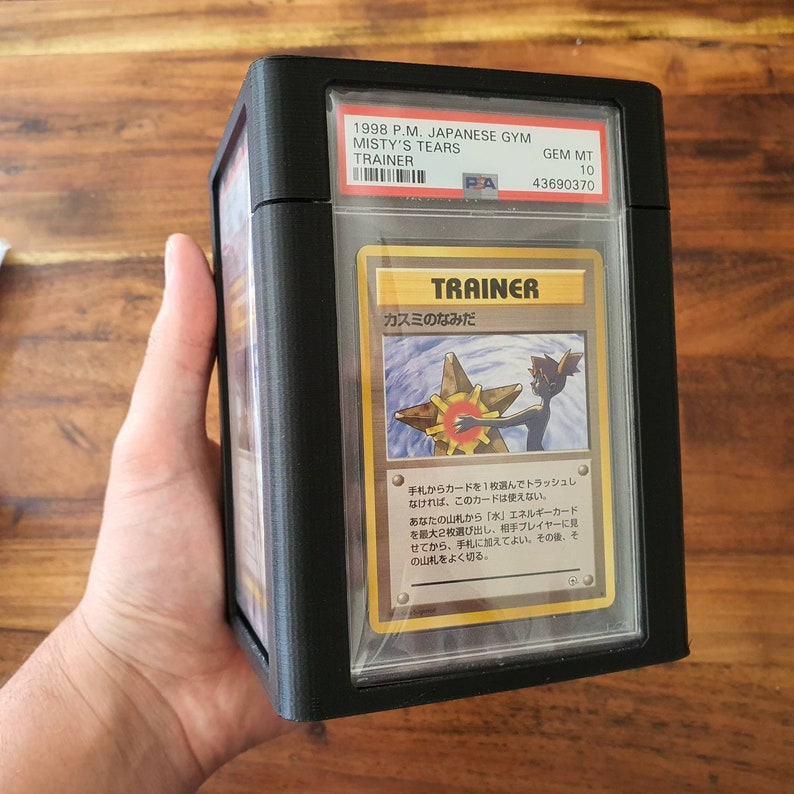 PSA Karten Display Hülle Pokemon Karten Yugioh Magic Etsy