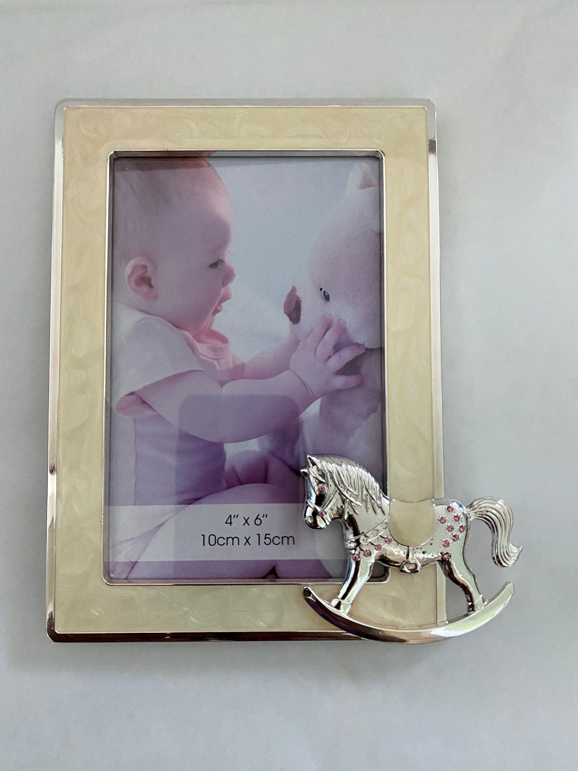 Rose gold plated photo frame 4 x 6 and silver Etsy