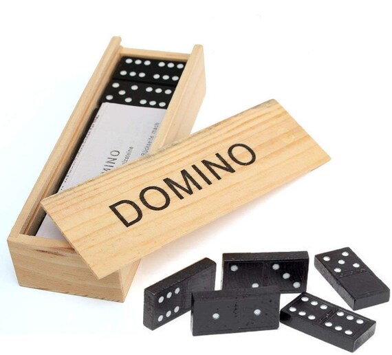 wooden domino blocks