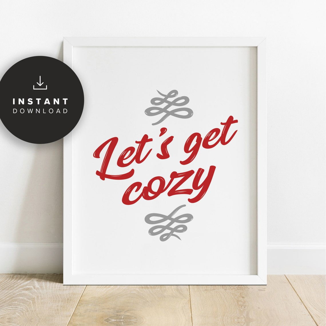 Get Cozy Free Printable