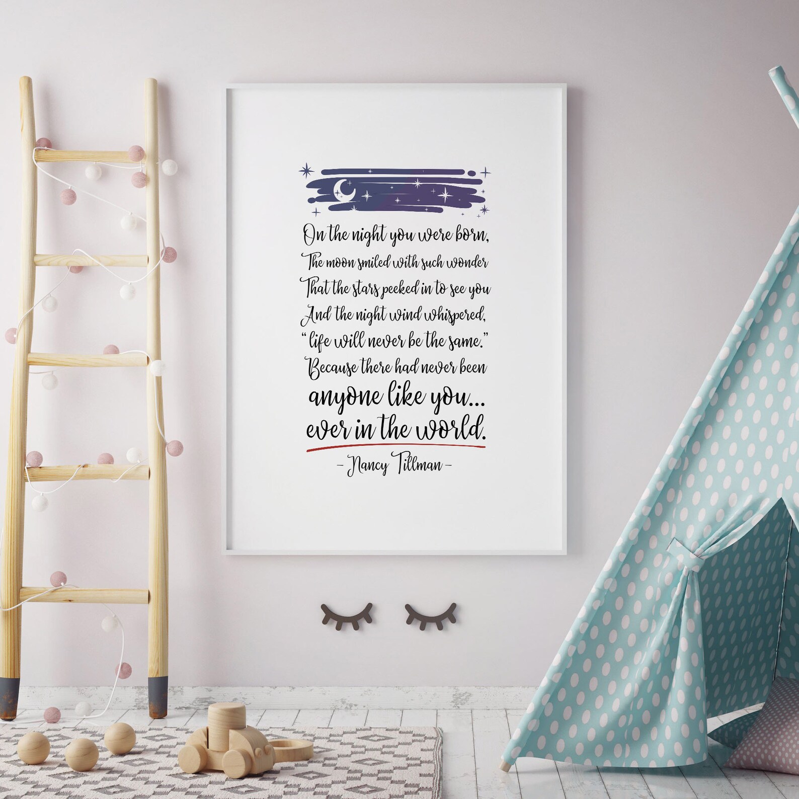 On the Night You Were Born Printable Newborn Baby Gift Baby - Etsy