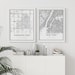Sherwood Park Map Print, Alberta AB Canada, Printable City Street Road Map, Digital Artwork ...