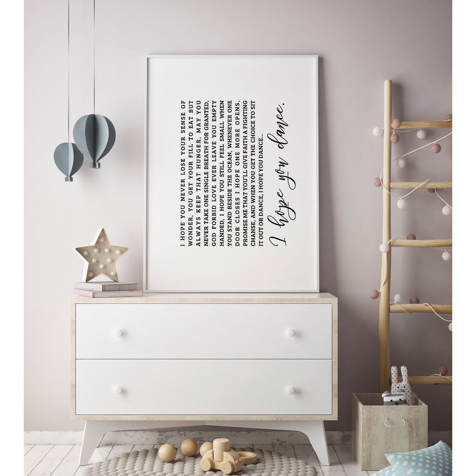 I Hope You Dance Lyrics Printable Printable I Hope You Dance | Etsy