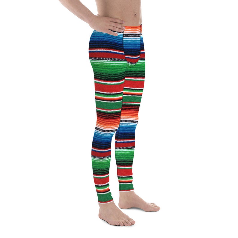 Mexican Serape Men/'s Leggings