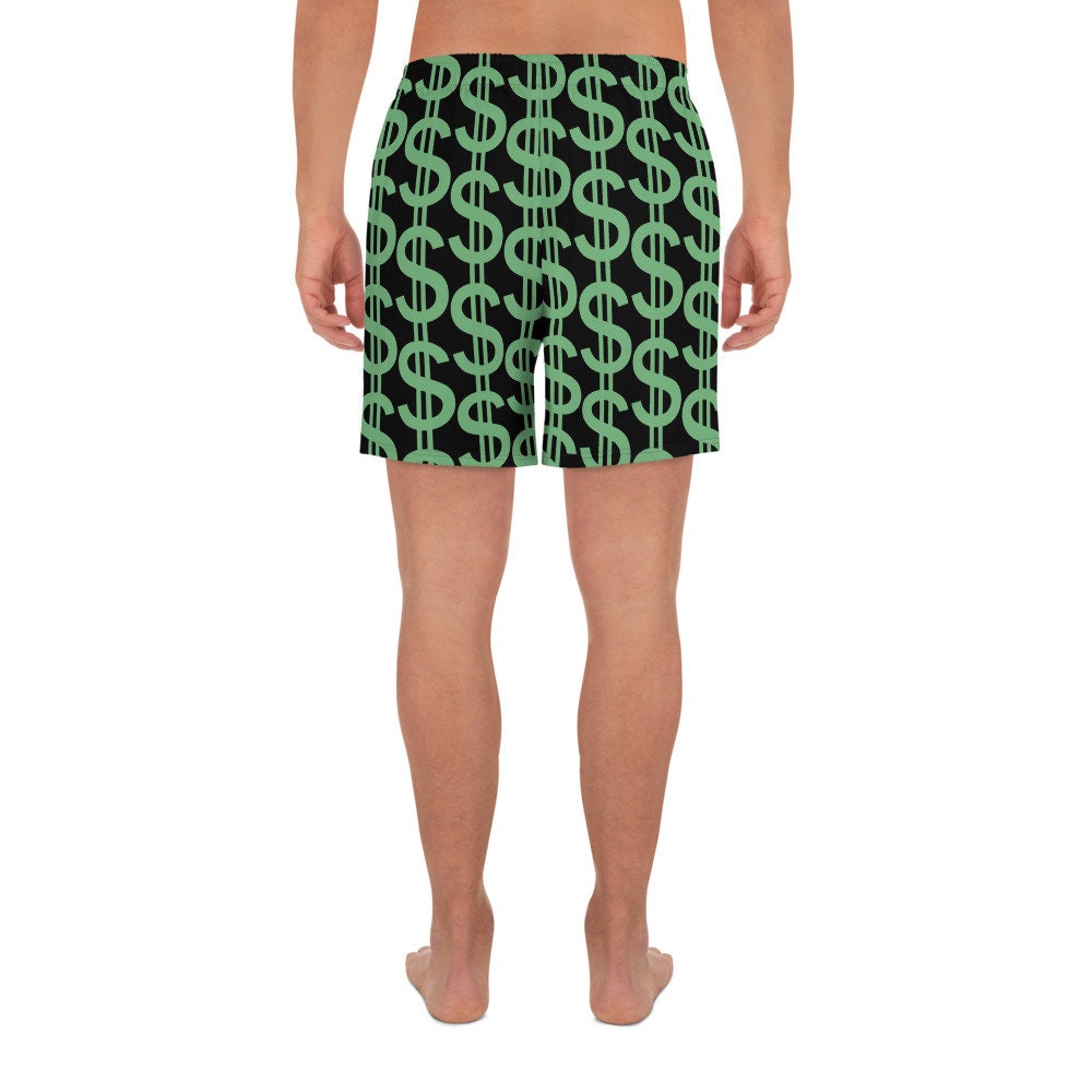 MONEY PANTS Men's Long Shorts Get lucky Wear Money Etsy