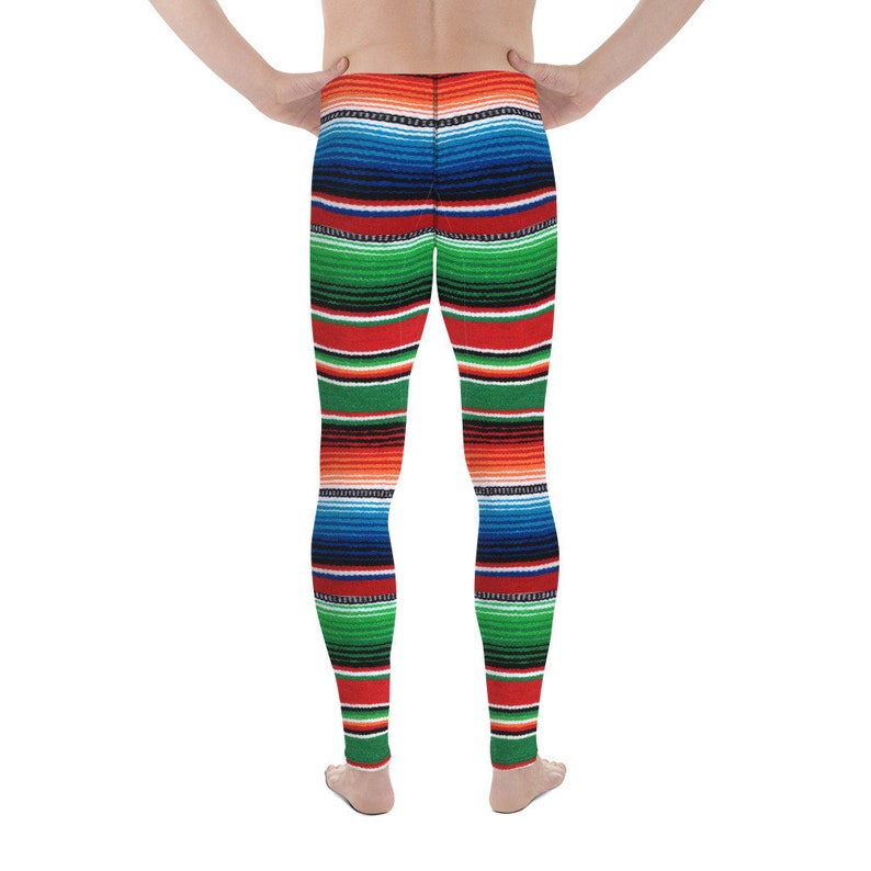 Mexican Serape Men/'s Leggings