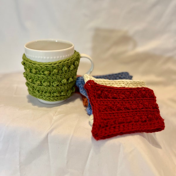 Handmade Mug Sweater | Cotton Cup Cozy