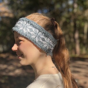 Fair Isle Knit Headband | Customizable Christmas Headwrap