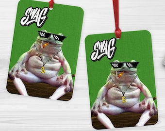 Lustiger Frosch Auto Lufterfrischer, Lustiger Auto Lufterfrischer, Neuartiger Lufterfrischer, Geschenk für Ihn, Strumpffüller, Geschenk für Sie