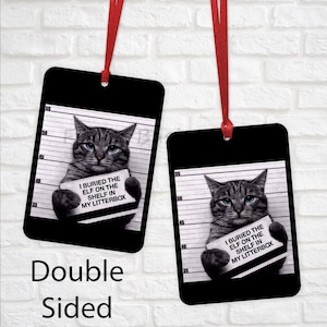 Funny Cat MemeCar Air Freshener, Novelty Christmas Freshener , Funny Car Decor Gift, Gift For Him, Christmas Gift