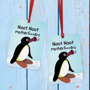 Presente engraçado, ambientador de piada adulta rude, ambientador de carro engraçado, presente de piada, presente de novidade, decoração de carro de pinguim, presente para ela