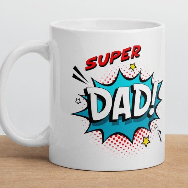 Super Dad Cup, Tasse de fête des pères, Cadeaux pour papa, Cadeau de quarantaine