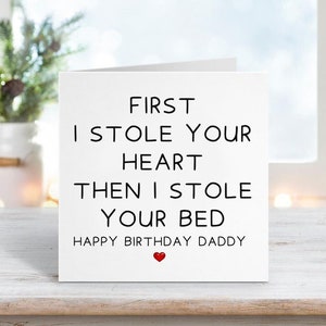 Daddy Birthday Card,Birthday Quote Card For Daddy, Funny Daddy Card, Novelty Daddy Birthday Card , Card For Daddy , Novelty Dad Card