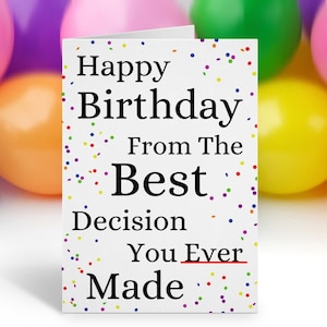 Carte blague joyeux anniversaire, carte blague adulte, carte drôle d’anniversaire, carte de petite amie, carte femme, carte de vœux drôle, cartes de plaisanterie