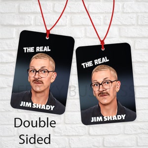 Cadeau amusant, Désodorisant Jim Shady, Cadeau pour papa, Cadeau pour bâillonner, Blague, Cadeau pour lui, Cadeau pour elle, Cadeau pour les moins de 5 ans