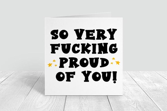 Profanity Card, Wonderful Person Card, Positivity Card, Friendship Card, Thank You Card ,Best Friend Card , Self Confidence Card