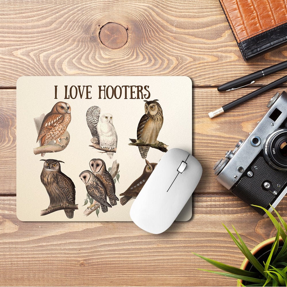 Me encanta Hooters mouse mat divertido regalo adulto lindo Etsy