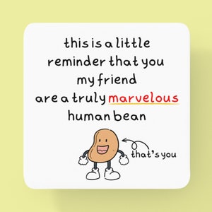 Friendship Coaster , Motivational Coaster, Thank You Gift , Best Friend Gift , Novelty Gift, Stocking Filler, Christmas Gift, Funny Coaster