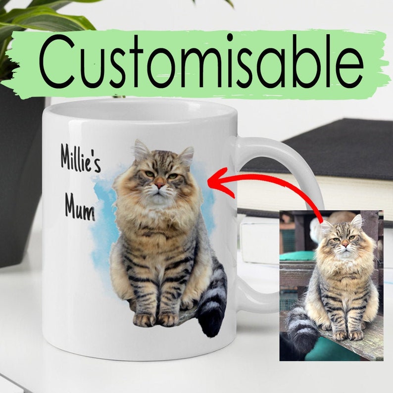 Personalized Cat Mug Gifts for Cat Lovers Cat Coffee Mug Etsy UK