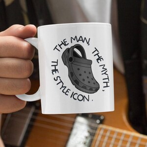 Funny Croc Mug – Secret Santa Gift, Birthday Gift, Christmas Gift, Gift For Him, Brother Gifts, Gift For Stepdad, Fathers Day Presents image 7