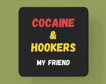 Funny Coaster, Adult Humour Gift  , Funny Gift, Joke Gift, Rude Gift, Gift for Him, Christmas Gift, Stocking Filler
