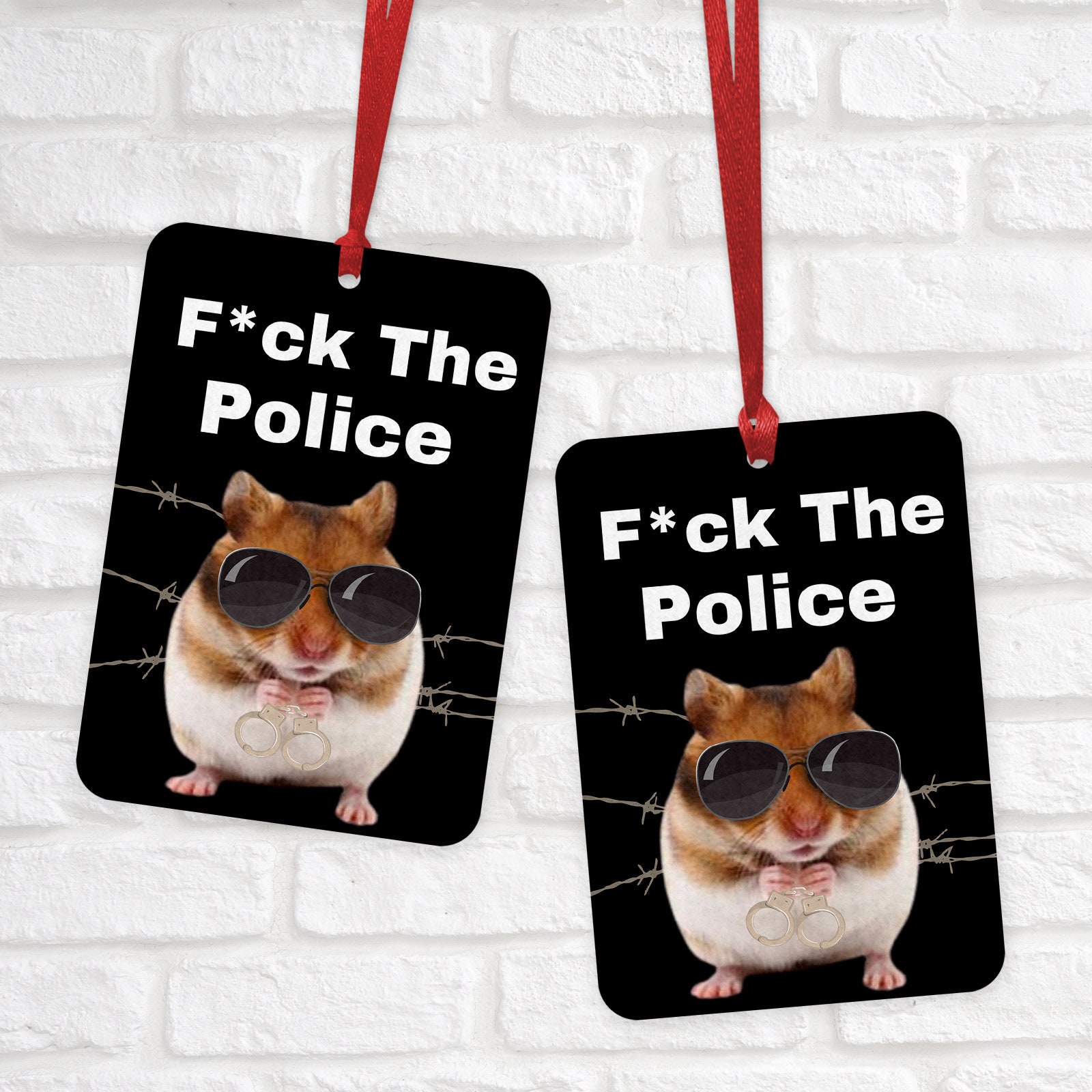 Funny Hamster Car Air Freshener Funny Car Air Freshener Etsy