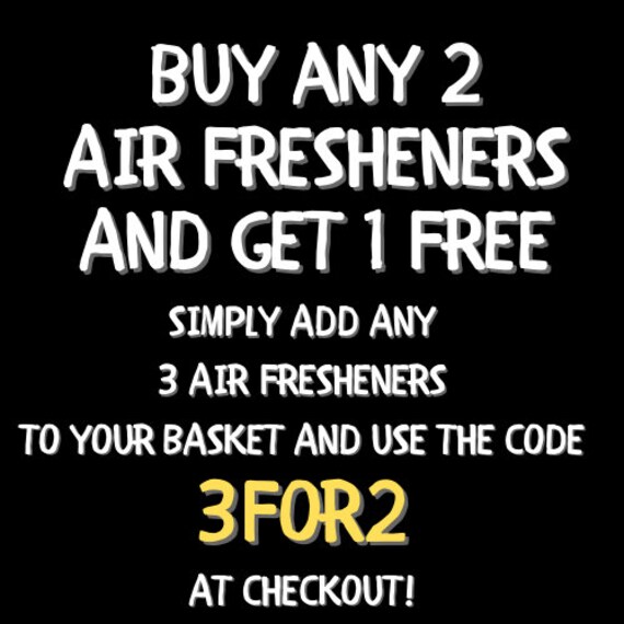 Free car air fresheners