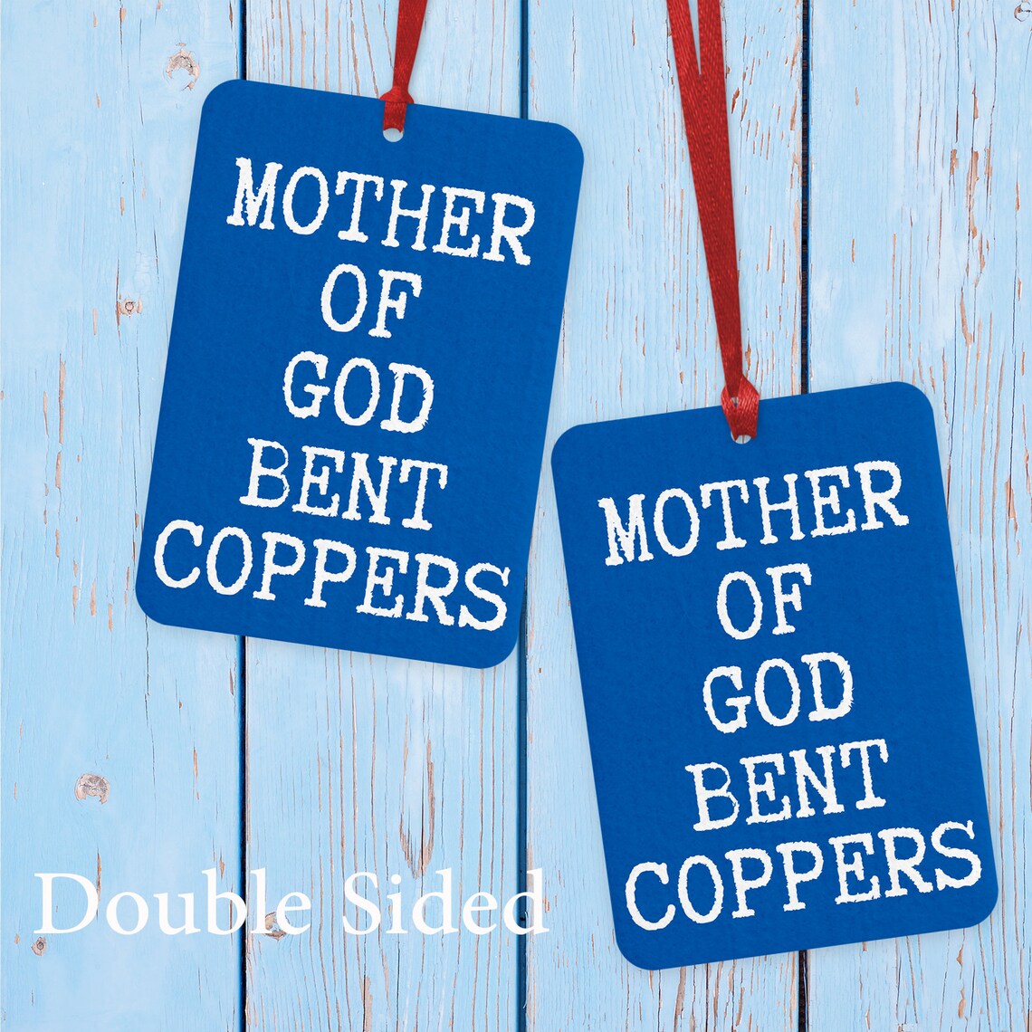 Funny Car Air Freshener Funny Quote Mother of God Freshener Etsy UK