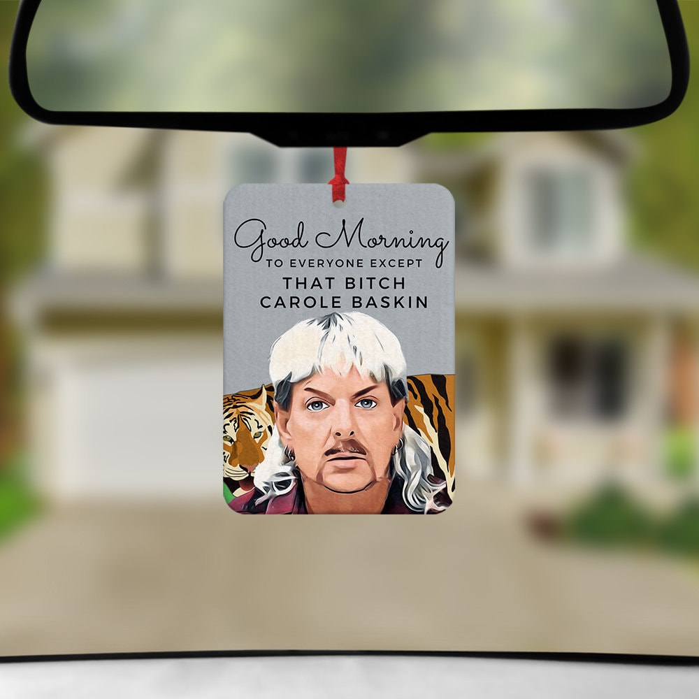 Joe Exotic Car Air Freshener Carole Baskin Car Air Freshener Etsy