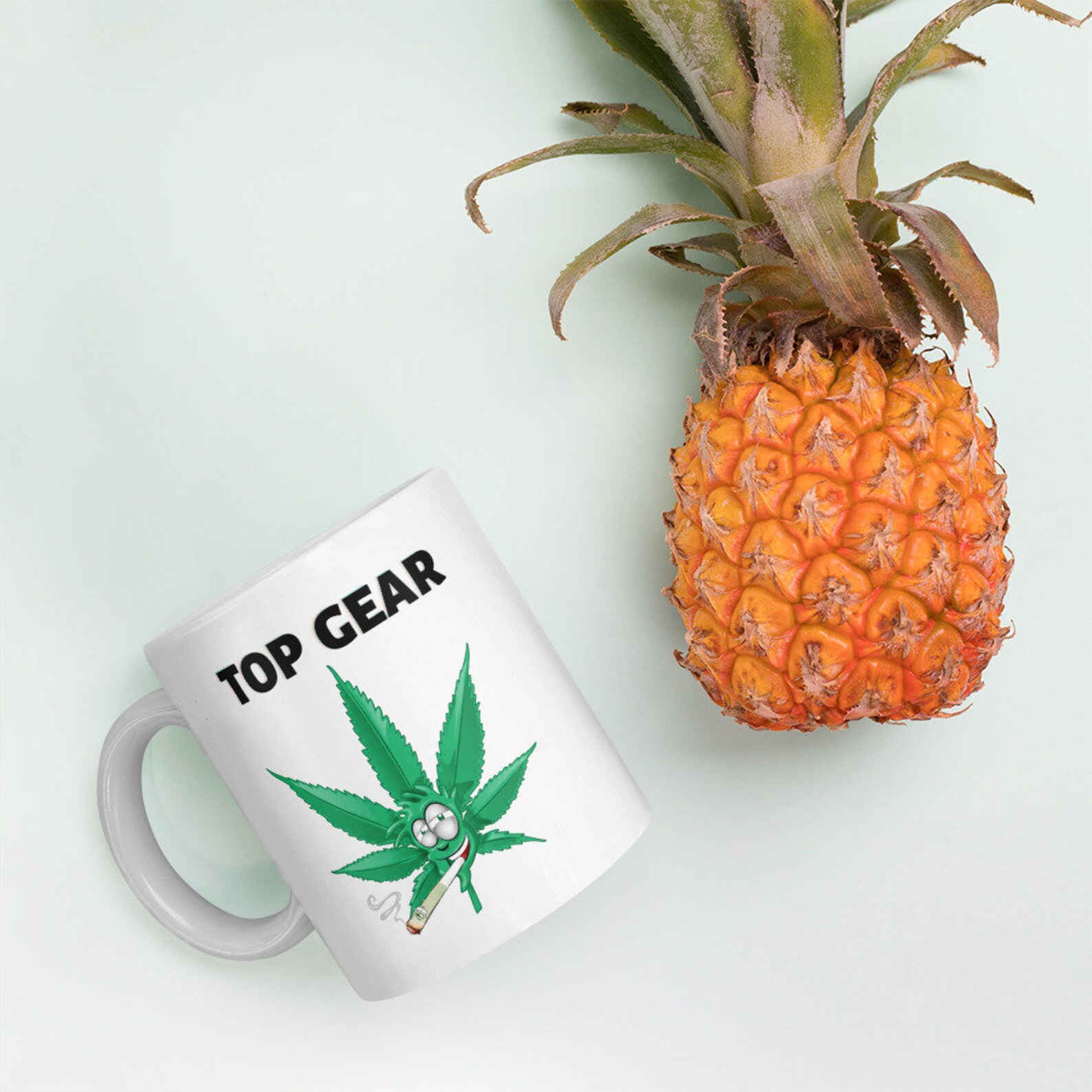 Top Gear Mug Stoner Gifts For Him or For Her Weed Lover Etsy