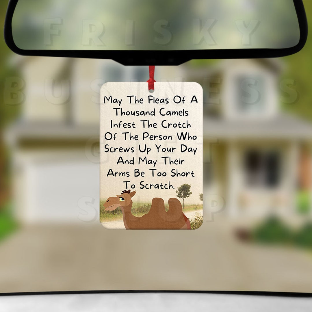 Funny Joke Quote Car Air Freshener, Funny Car Air Freshener, Mothers