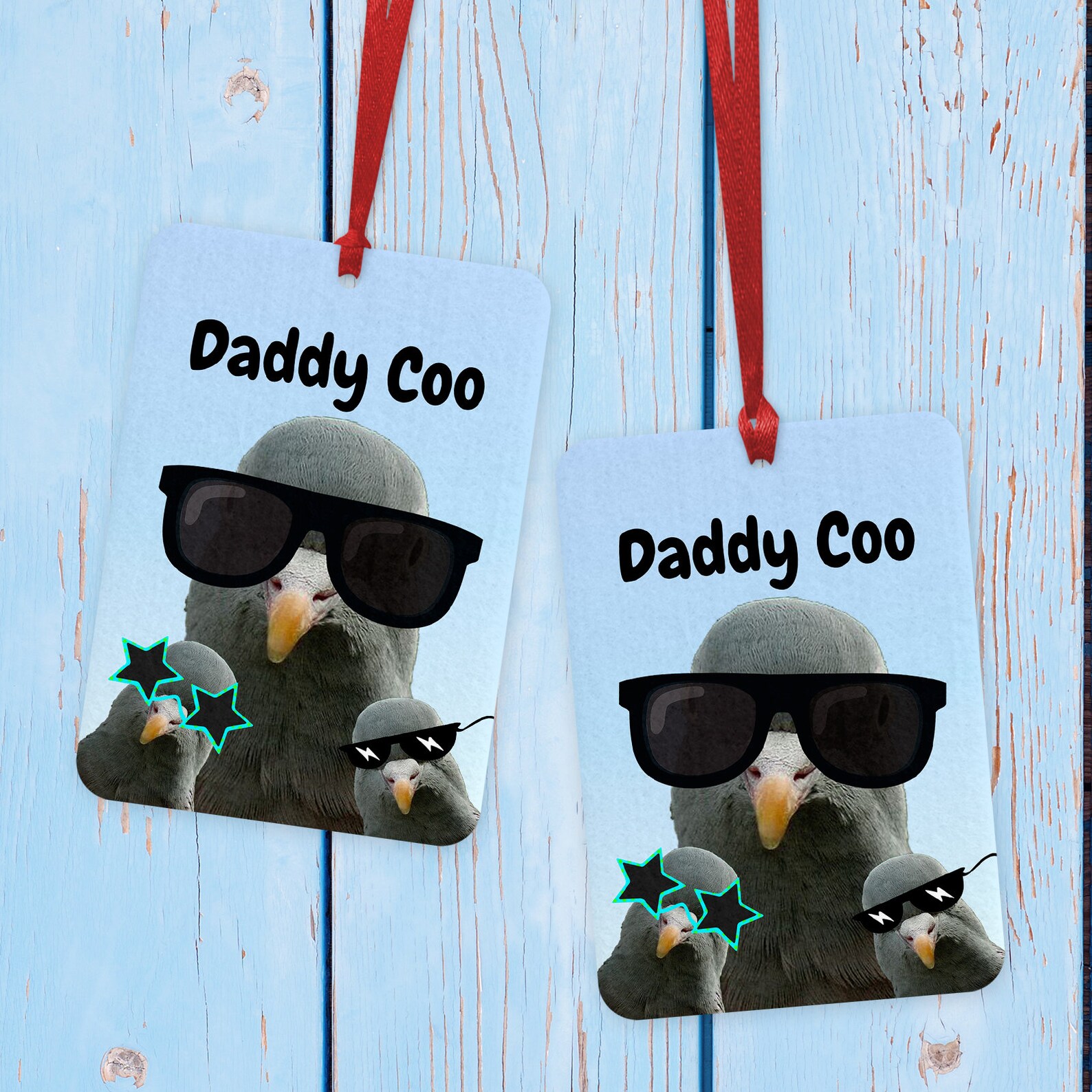 Daddy Coo Car Air Freshener Novelty Air Freshener Daddy Etsy UK