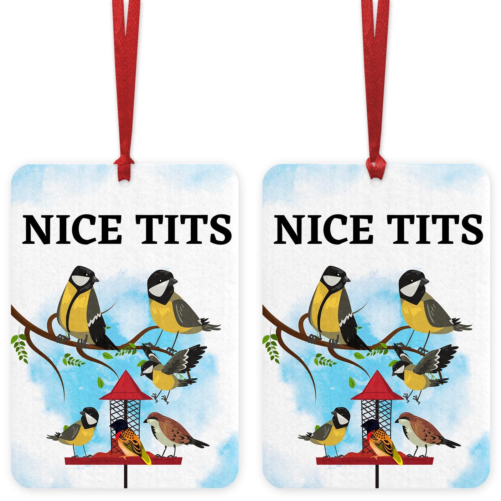 Nice Tits Funny Air Freshener Funny Air Freshener Car Air Etsy