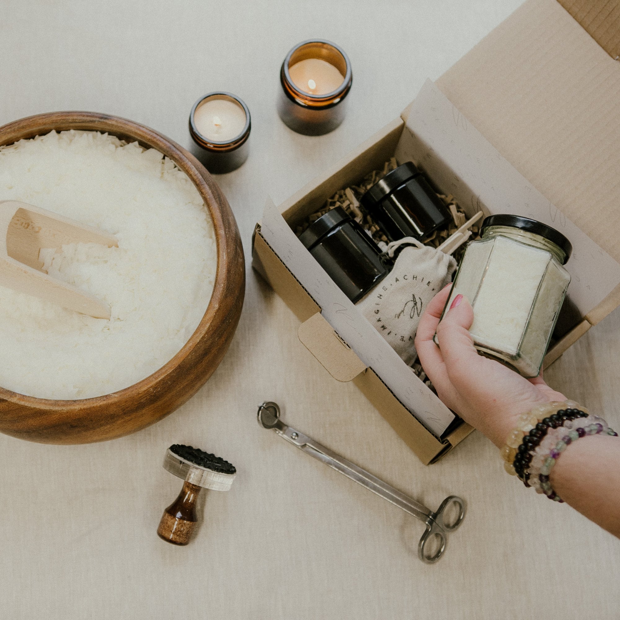 Candle Making Kit Includes everything you need to make two Etsy